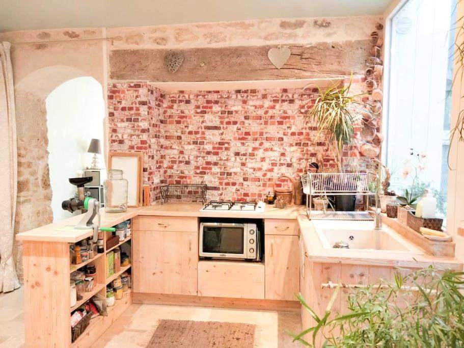 Appartement Au Rez-De-Chaussee ซุยแยค ภายนอก รูปภาพ